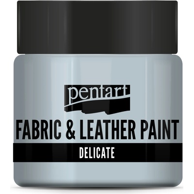 farba na jemný textil a kožu Pentart 50 ml modrastá strieborná