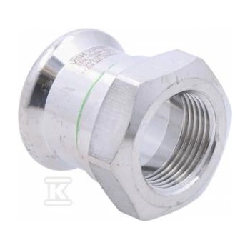 KAN-therm Connector with gw 28x3/4 inox press