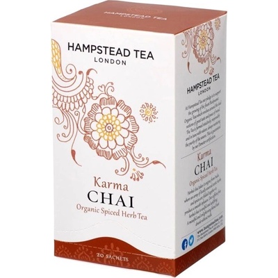 Hampstead Tea London BIO Chai směs orientálního koření 20 ks
