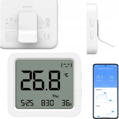 Xiaomi Mi Temperature and Humidity Monitor 3 BHR9041GL – Hledejceny.cz
