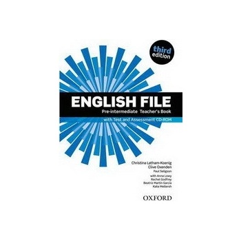 New English File 3rd Pre Intermediate Teacher's Book with Test and Assessment CD ROM Oxenden C Latham Koenig Ch. Seligson P.