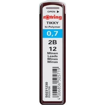 Графити Rotring Hi Polymer 2B 0.7 mm (2B 0)