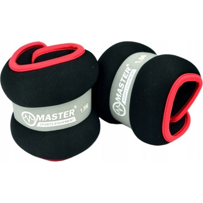 MASTER Kondiční zátěž na zápěstí a nohy neopren 2 x 1,5 kg