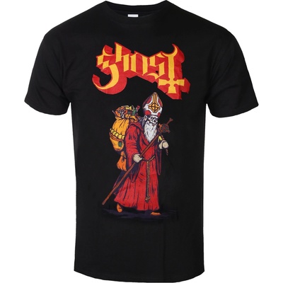 ROCK OFF мъжка тениска Ghost - Greetings From Papa Noel - ROCK OFF - GHOTEE34MB