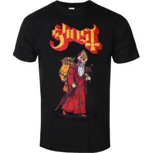 ROCK OFF мъжка тениска Ghost - Greetings From Papa Noel - ROCK OFF - GHOTEE34MB
