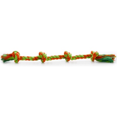 JK ANIMALS Bavlnený uzol 4 uzly bavlnená hračka pre psov 66 cm