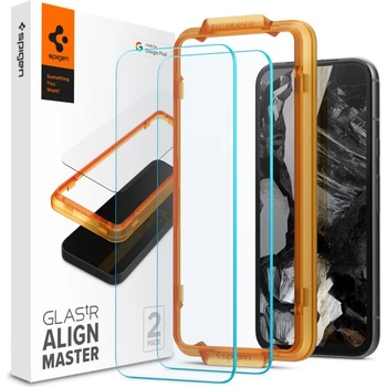 Image 1 of Spigen Glass tR AlignMaster 2 броя - Google Pixel 8a (AGL07464)