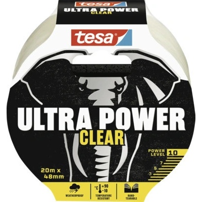 Tesa Ultra Power Clear Opravná páska 20 m x 48 mm