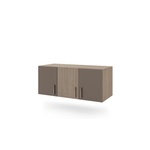 Bogdan Furniture I Надстройка за гардероб Mod 1005, Мока/Лате