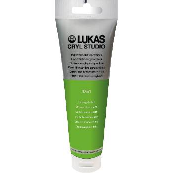 LUKAS Cryl Studio Plastic Tube АКРИЛНА боя Chrome Green Light 125 ml 1 бр (747510012)