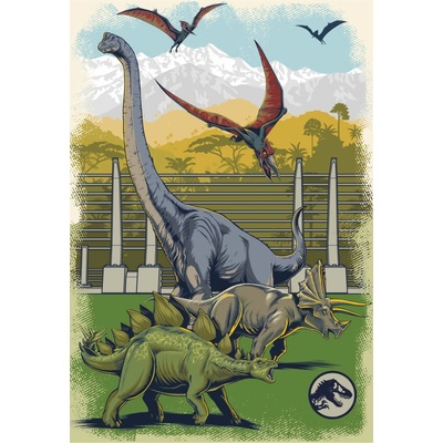 Dino Jurský svět 48 dielov