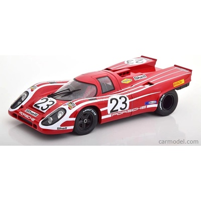 Kk-scale Porsche 917k 4.9l Team Salzburg N 23 Winner 24h Le Mans 1970 Hans Herrmann Richard Attwood Červená Bílá 1:18