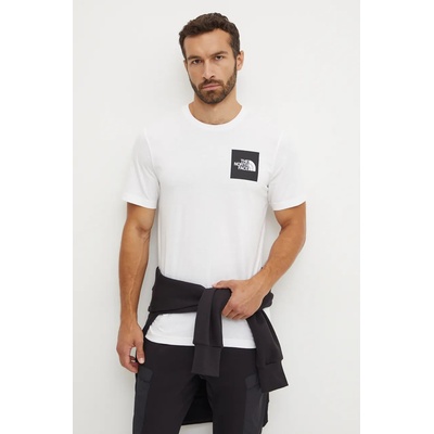 The North Face Тениска The North Face Fine Tee в бяло с принт NF0A8A6MFN41 (NF0A8A6MFN41)