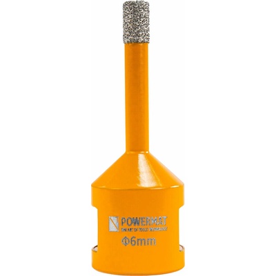 Powermat Diamantová korunka na obkladačky, keramiku a kameň, 6 mm, M14
