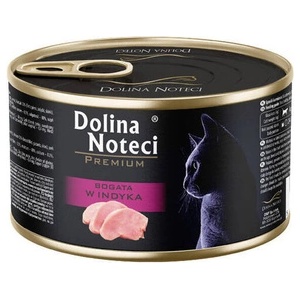 Dolina Noteci Premium за котки, богат на пуйка, 185 г