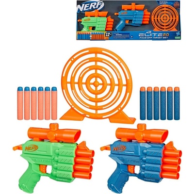 Dětská pistole s náboji Nerf Elite 2.0 F8273 2 ks.