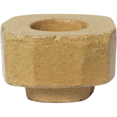 ferm LIVING Свещник за класическа свещ Kurinu меден (1104270064)