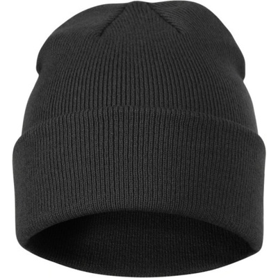 MALFINI Čepice Beanie, sex MAL-31594XX Šedá ebony