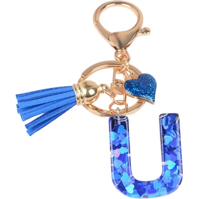 HARAHU Ключодържател Азбука - u / Тъмносиня kp37881 (37881)