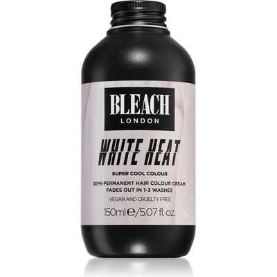 Bleach London Super Cool semi-permanentní barva na vlasy White Heat 150 ml