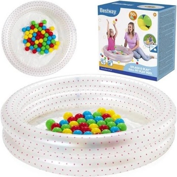 BESTWAY 51141 Nafukovací bazénik s loptičkami
