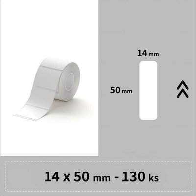 Niimbot štítky RP 15x50mm 125ks Bílé pro D11, D11-M, D110, D110-H A2A68601001