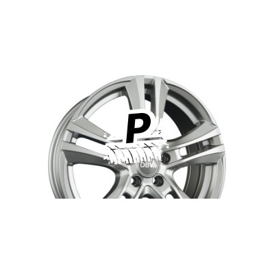DBV Andorra II 7,5x18 5x108 ET45 hyper silver