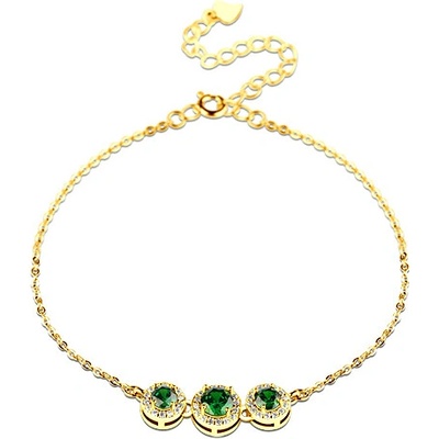 Majya stříbrný náramek Olivie 10750