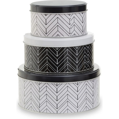 Premier Housewares Метални кутии в комплект 3 бр. за храна Urban - Premier Housewares (0507406)