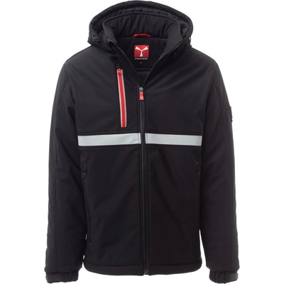 Payper WISE PAD Zateplená softshellová bunda Black Black