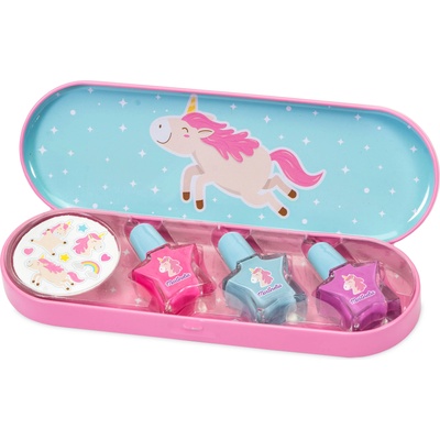 Aquarius Cosmetic Комплект лакове за нокти Martinelia - Unicorn, в метална кутийка