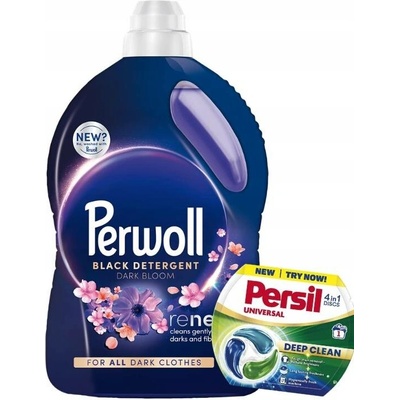Perwoll Renew Dark Bloom prací gel 3 l 60 PD