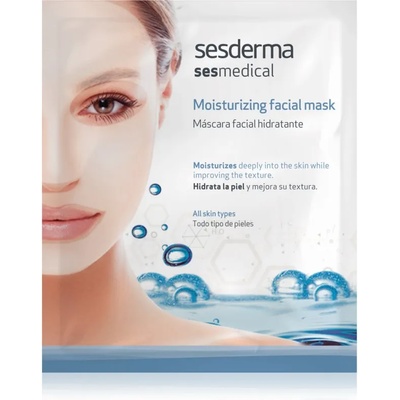 Sesderma Sesmedical Moisturizing Facial Mask хидратираща маска за лице за всички типове кожа на лицето 25ml
