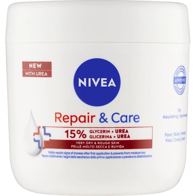 Nivea Repair & Care Tělový krém 400 ml – Zboží Mobilmania