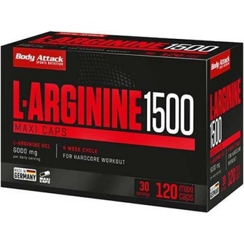 Body Attack L-Arginine 1500 120 kapsúl