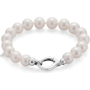 Image 1 of Swan Гривна със сладководни бели перли R1174BW Swan