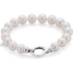 Swan Гривна със сладководни бели перли R1174BW Swan