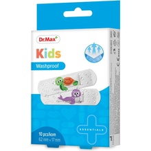 Dr. Max Kids Washproof 62 mm x 17 mm náplast 10 ks