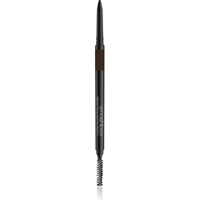 Smashbox Brow Tech Matte Pencil автоматичен молив за вежди с четка цвят Dark Brown 0.09 гр