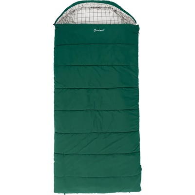 Outwell Синтетичен спален чувал Outwell Camper Lux Synthetic sleeping bag - Green - размер 235 x 90 cm (514-1300-0211)