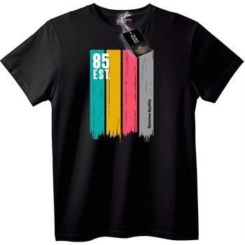 NOONEBRAND Тениска 85 Блок с Цветове - 2XL, Black