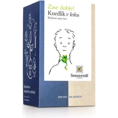 SONNENTOR - Кнедли в гърлото, порционен чай, БИО, 18 бр