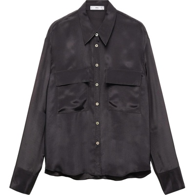 MANGO Блуза 'Massima' черно, размер XL