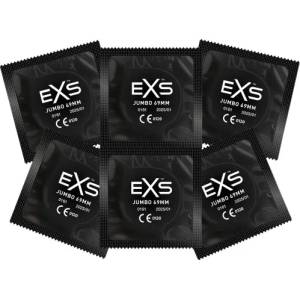 EXS Condoms 40 бр. Екстра големи презервативи EXS Jumbo 69 мм - насипни