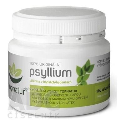 Topnatur Psyllium vláknina 100 tablet