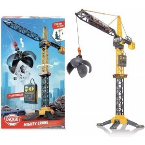 Dickie Toys Dickie: Комплект играчки с гигантски кран с дистанционно управление - 110 см