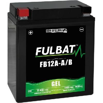 Baterie 12V, YB12A-A/B GEL (12N12A-4A-1), 12V, 12Ah, 155A, bezúdržbová GEL technologie 134x80x161 FULBAT (aktivovaná ve výrobě) FULBAT M310-212