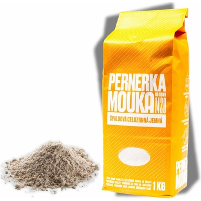 Pernerka Mouka špaldová celozrnná hladká 1 kg