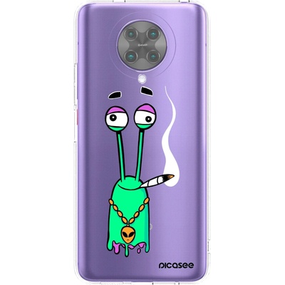 Púzdro Picasee silikónové Xiaomi Poco F2 Pro - Earth - Sám doma čiré