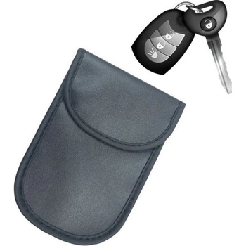 Púzdro MG Signal Blocking blokovanie signálu ovládača auta 14x10cm, čierne